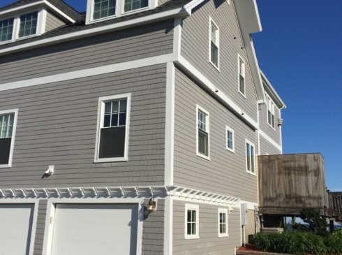 Exterior painting on Cape Cod