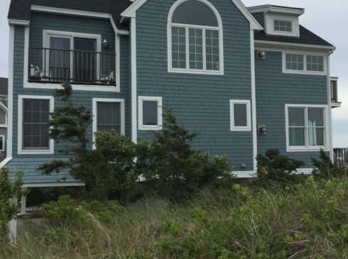 Exterior painting on Cape Cod